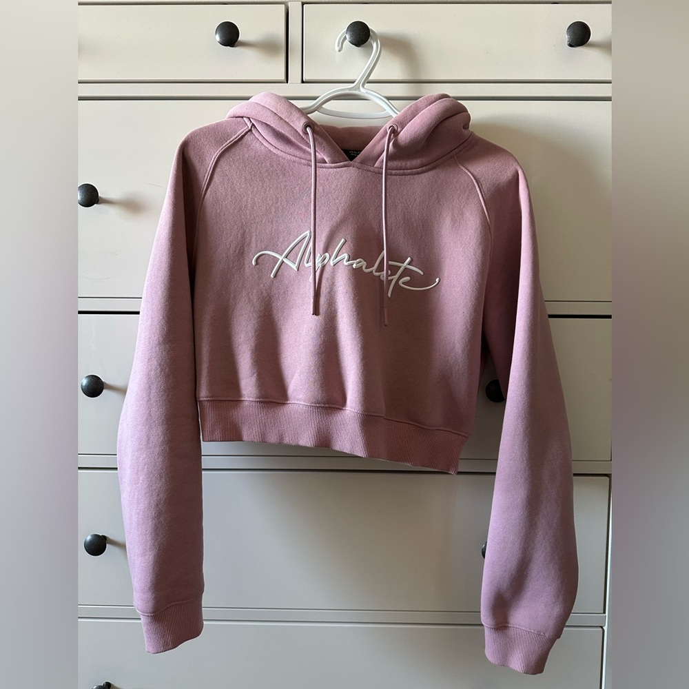 Cropped Alphalete Hoodie